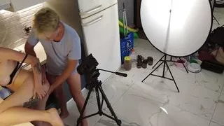 Photoshoot turned into me fucking the model