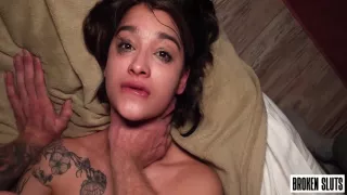 He Rearranged Her Guts - College Cutie Loves It Rough 11 Min With Kaya Finch