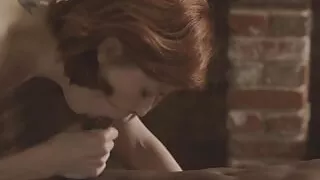 Redhead Nina Sever Tempts Hung Stud Romeo Into Fucking