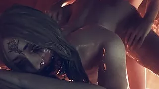 megaera intense sex hot pleasure tasty buttocks swallowing huge cock in her tight ass tight anus swallowing cum rough se