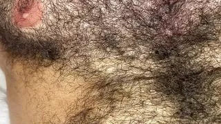very hairy jerk off