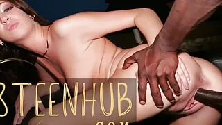 8TeenHub - Myah Monroe Pleasures A Huge Black Dick