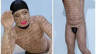 Zentai snake nagin skin transformation