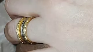 Top Big Cock Handjob by step mom