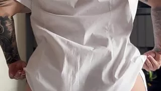 NSFW Viral TikTok Couple Reverse Cowgirl Fuck