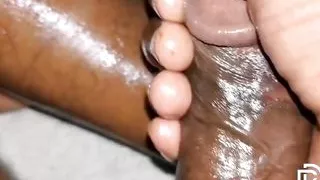 Oil se land ka massage kar k maja aya aur pani v nikla gaya