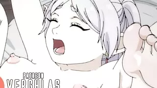 Frieren: Beyond Journey's End Hentai - Frieren Gets Fucked While Her Pussy Juice is Dripping Wet