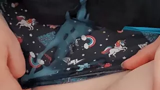 Step Daddy! I'm already full of CUM! I'm covered in CUM!!!