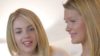 One Lesbian Friend Is Using a Sex Toy and Licking the Other Ones Pink Taco