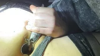 Caught!! suddenly the door opened...... ????