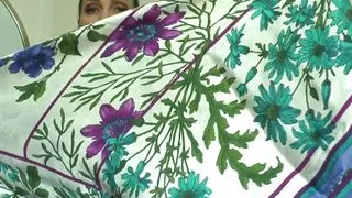 Beautiful Silk Scarves - Neckerchief and Headscarf Part 1