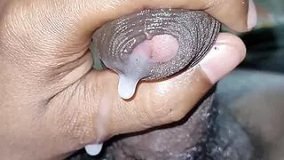 My friend's wife touched my penis and then a lot of thick semen came out of my penis.