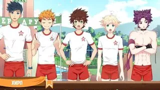 Game: Friends Camp, Episode 8 - Competition (russian voice acting)