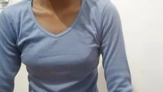 Sexy Indian girl masturbates at home. (Part-4)