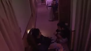 Lost lights of the colorful town in a secluded hot spring resort!