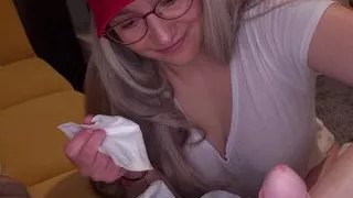 I just needed to shave but in the end my stepsister gave me the best blow job of my life Dada Deville