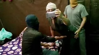 My Best Friends Fulfill My Fantasy Of Being With Two Penis At The Same Time. Intense Birthday Celebration.