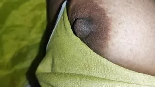 The sister-in-law was alone in the house. The brother-in-law came secretly and caught hold of the sis