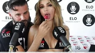 Veve Valencia Shows How He Likes To Suck It In The Spicy Room Of Elo Podcast