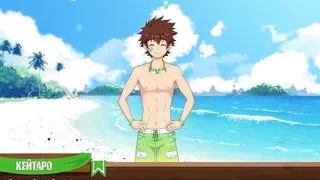 Game: Friends Camp, Episode 10 - Going to the beach (Russian voiceover)