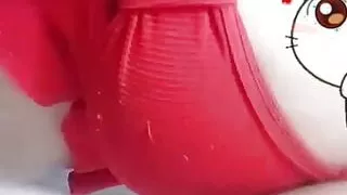 Playing with my breasts