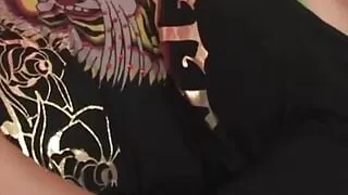 Porn casting of unfaithful tattooed slut fucks with sex toys