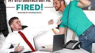 Naughty Stepbro Flip Fucks Hunk In Office - NextDoorTaboo