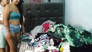 I'm tired of this old woman who only thinks about her and her party and doesn't help me around the house just because she me rich