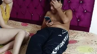 Creampie to My Blonde Step Sister with Natural Tits and Curly Hair - Has Interracial Sex - Colombia