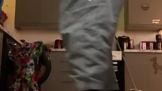 Walking in black patent heels (4)