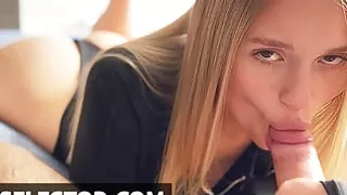 Lifeselector - Fucking cute petite blonde Allinika in POV