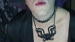 Succubus smoking seductively