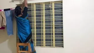 I grabbed my aunty and started fucking her pussy