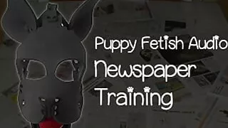 Puppy Fetish Newspaper Training