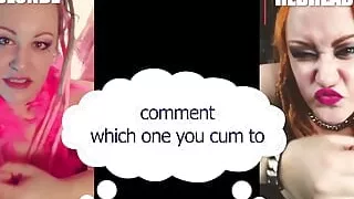 Comment Which One Made You Cum Blonde or Redhead Straight Version.
