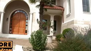 POV - Homemade Porn Flick with Petite Hottie Alexxx White