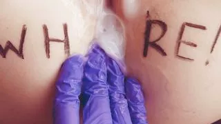 ASMR WHORE Wet Dripping Pussy Fingering Orgasm