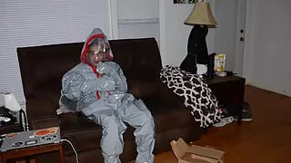 Mar 14 2024 - Unboxing my new full body total enclosure PVC suit and having some fun