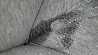 I Spit and Rub Sweet Cameltoe Pussy of My Step Sister