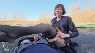 Uncut - Cock Riding Outside Injected Sperm Inside !!