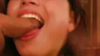 Gorgeous Latina With Glasses BJ