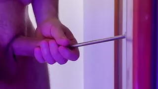 Testing my new suction cup toy