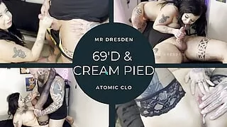 Tiny Petite Dancer 69'd and Creampied by Muscle Bear