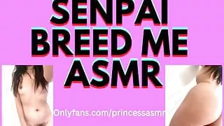 SENPAI BREED ME audioporn