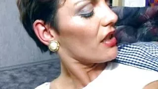 A stunning looking lady from Germany gets a perfect creampie