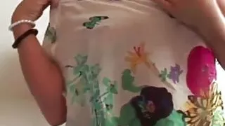 My girlfriend a big unfaithful slut opens her legs to enjoy