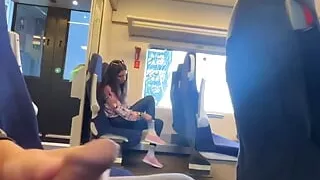 A Stranger Girl Jerked off and Sucked Me in Train