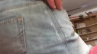 Girl with big tits eats a guy asshole and big dick before getting her fuck holes screwed