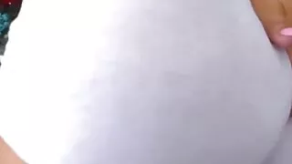 Thick Ass with Super Tight Shorts