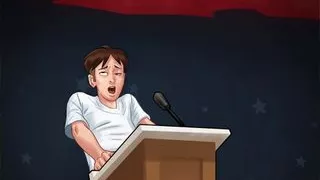 Summertime Saga - Sexy ebony MILF want a Big Cock Big Tit Ebony MILF Tries White Cock - Miss Dewitt Sex Scenes